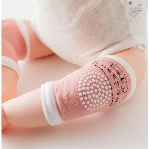 Baby Knee Pads Dispensing Glue Cotton Infant Crawling Elbow Protector Breathable Sports Toddler Non-slip Leggings