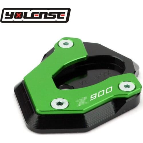 For KAWASAKI Z900 Z 900 2017 2018 2019 Motorcycle Kickstand Foot Side Stand Extension Pad Support Plate Enlarge Stand Cover