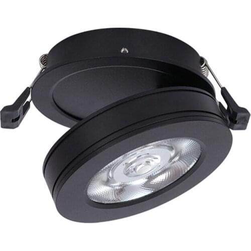 GD 1pc 3W 5W 7W 10W Recessed LED Spotlight 360 Degree Adjustable Spot LED AC85-265V Recessed LED COB Downlight Foldable Lamps