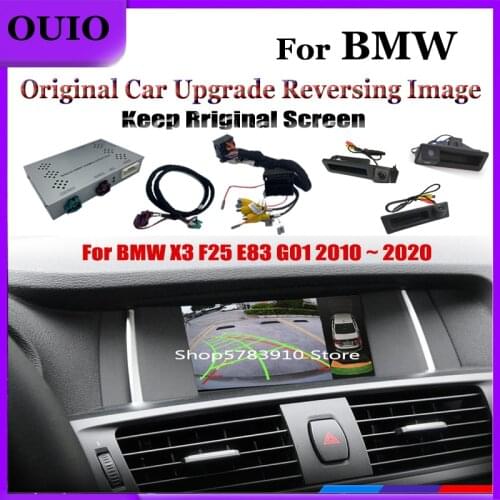 Reversing Decoder|For BMW X3 F25 E83 G01 2010 ~ 2020 / CIC NBT EVO MGU Original Screen Front Rear Camera DVR Adapter Interface