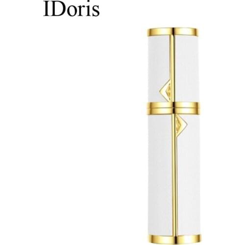 IDoris perfume vaporizers Portable Mini Refillable Perfume Spray Bottle Aluminum Atomizer Spray Bottle Travel Container Perfume