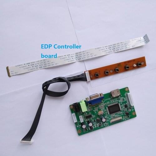 For B156XTN05.1 40Pin KIT VGA monitor 1366X768 HDMI DIY Controller board 15.6" SCREEN display EDP LED LCD DRIVER