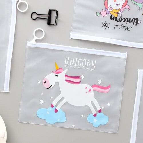 Cute Tears Unicorn Pencil Case School Office Supplies Kawaii Stationery Estuches Chancery School Cute Pencil Box Pen Bags