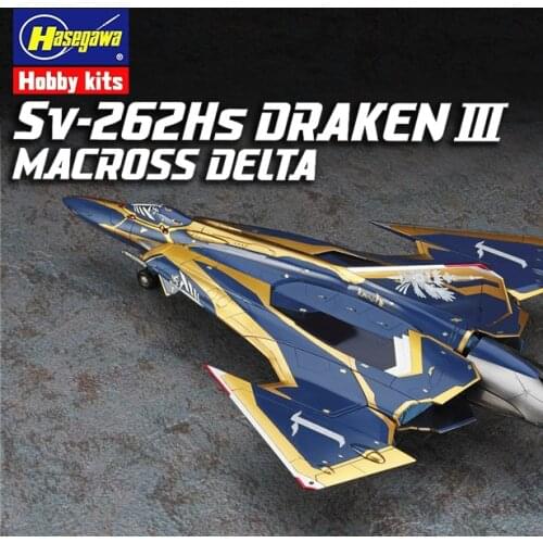 Hasegawa 65728 Sv-262Hs DRAKEN Ⅲ MACROSS DELTA 1/72 fighter Assemble model