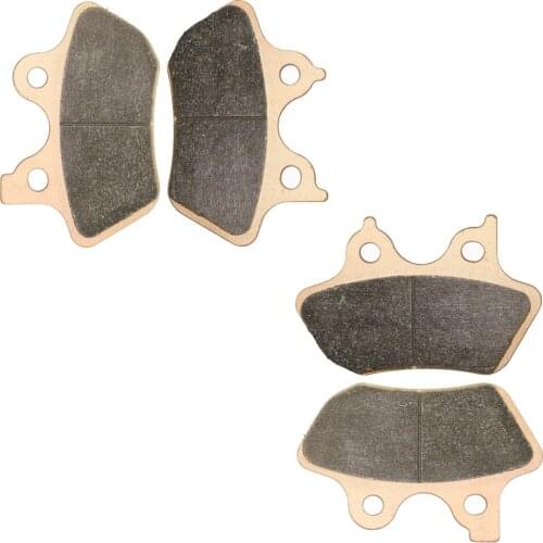 Brake Pad Set fit for HARLEY Street FLSTC 1450 Heritage Softtail Classic 2000 2001 2002 2003 2004 Front Rear