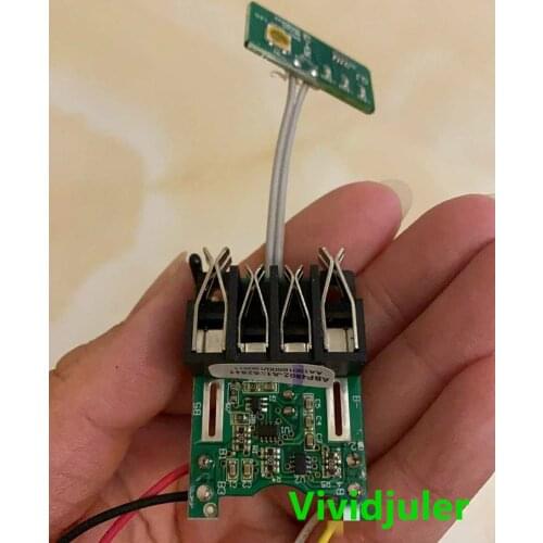 20V li-ion battery PCB for Power Tool Worx 3553, 3567,3563 with LED indicator