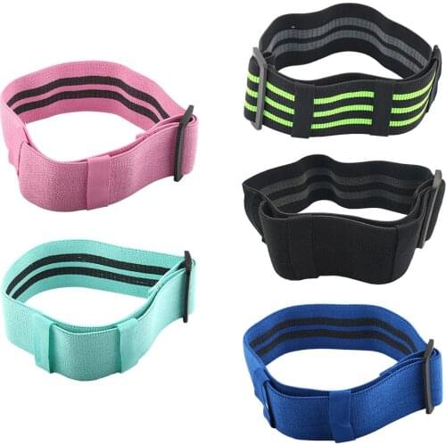 Adjustable Hip Glute Band Elastic Bands Non-slip Yoga Resistance Bands Workout Equipment for Fitness Home Gym