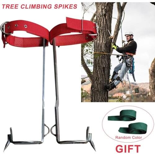 Tree Climbing Spikes Stainless Steel Claw Hard Rust Resistant Adjustable Gear Climbing Tool For Hunting Fruit Picking 4