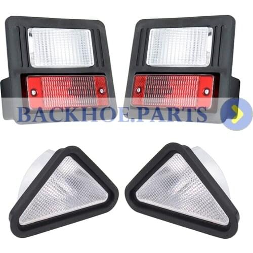 Front & Rear Light Kit 6718042 6718043 6670284 Fits Bobcat 753 763 773 863 S130 S150 S160 S175 S185 S220 S250 S300 S330