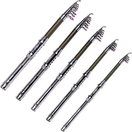 Telescopic Carp fishing rod pole Carbon Far throwing Lure fishing rod spinning 1.8m 2.1m 2.4m 2.7m 3m rods Fishing Tackle