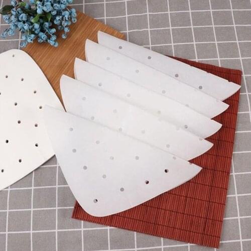 Heat-Resistant Non-stick Parchment Baking Cooking Paper Sheets Liners with Holes for Air Fryer Cake Pan baking accessories