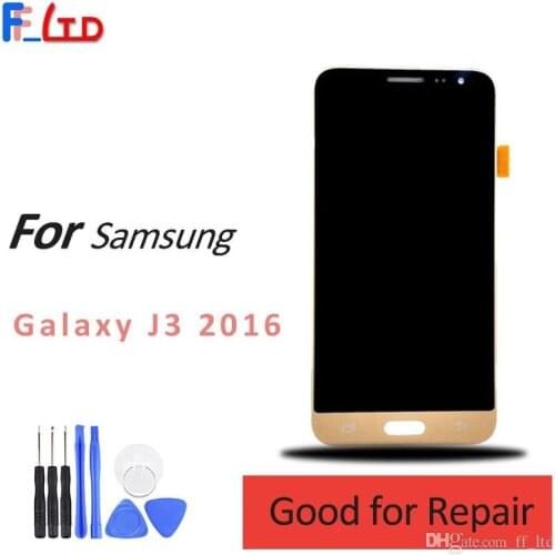 High Quality Screen for Samsung Galaxy J3 2016 J320 J320F J320H LCD Display Digitizer Assembly Replace Brightness Adjustable