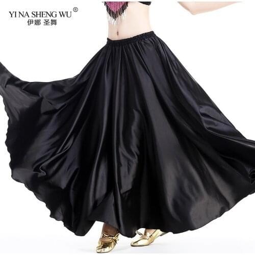 Women Belly Dance Costumes Practice Sexy Skirt Big Swing Adult Long Dance Skirts Women Bellydance Performance Gypsy Dancewear
