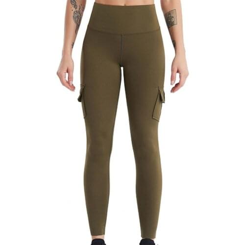 Women High Waist Push Up Leggings Sweatpants Butt Lift Quick Dry Sporty Trousers Sexy Female Pockets Pants for Gym Sport Fitness
