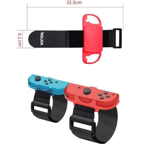 1 Pair Adjustable Game Bracelet Elastic Strap for Nintendo Switch for Joy-Con Controller Smart Wristband r30