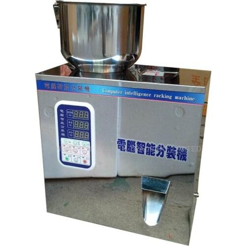 1pc 1-50g Tea Packaging Filling Machine Granule Medlar Automatic Weighing Powder Filler Machine