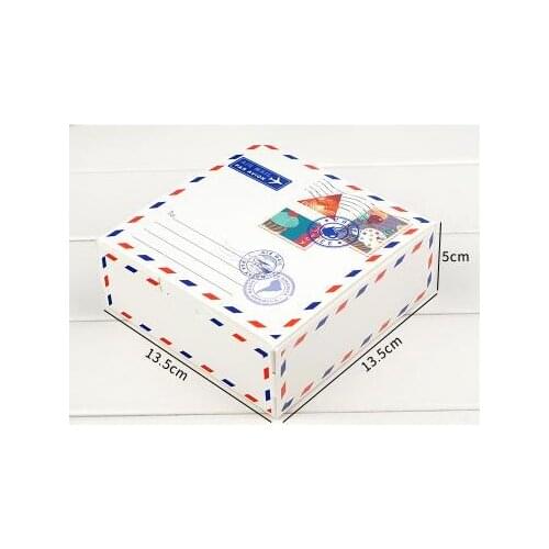 10pcs/lot Small Cake Box Party Cupcake Gift Box Sweet Macaron Pastry Cookies Packaging Boxes Party Favor Paper Boxes