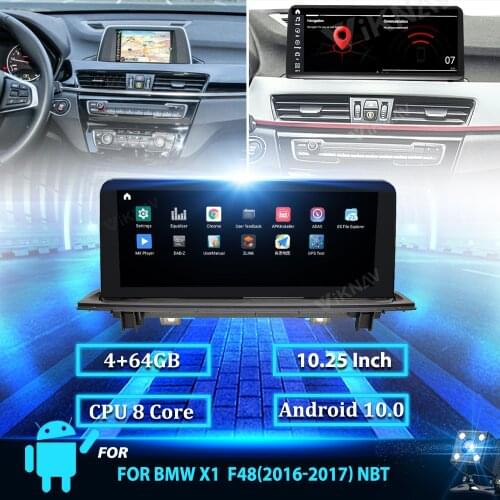 Android 10.0 Car Radio For BMW X1 F48 2016-2017 NBT GPS Navigation Car DVD Multimedia Player auto Stereo Carplay