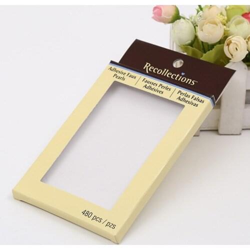 White box with handle PVC window for baby clothes packaging Custom cardboard gift boxes with clear window ---DH10227
