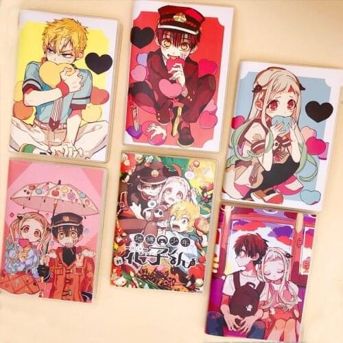 Toilet-bound Hanako-kun Notebook Small Hand Account Book Anime Notebooks Student Stationery Writing Pads Office School Supplies