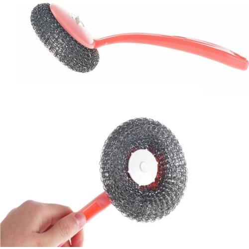 Stainless Steel Sponges Scrubbers Cleaning Ball Utensil Scrubber Metal Scrubber Scouring Pads Ball for Pot Pan Dish Wash Cleanin