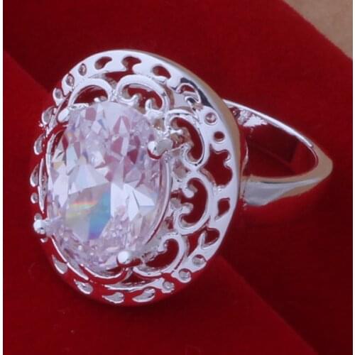 Wholesale High quality silver plated Fashion jewelry rings WR-412