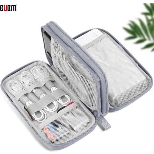 Wires Charger Digital USB Gadget Cable Bag Portable CaseElectronic Earphone Organizer Zipper Storage Pouch Accessories Supplies