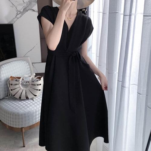 Plus Size Short Sleeve Slim Chiffon Women Dress Robe Longue Maxi Summer Dresses Elegant Ladies V-Neck Long Dress