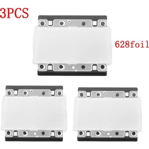 3Pcs Screen Razor Head Replacement Foil for BRAUN 628 3752 3000 5628 3105 5447 3710 5449 3775 5628 5629 5632 5634 5635