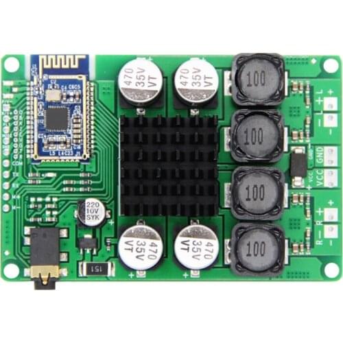 JABS TWS TPA3118 Amplifier Audio Board Amplificador AUX 100W CSRA64215 5.0 Bluetooth Receiver APTX APTXLL for 8Ohm Speaker