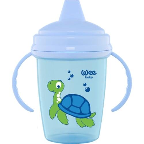 Wee Baby Entertaining PP Sippy Cup Non Spill 240 ml Made in Turkey