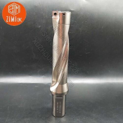1pcs SP-35-4D-C32 Violent U drill Internal Cooling Drill Bit DTH Drill For Blind Hole Processing 32mm Handle For SPMT11 Blade