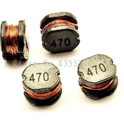 200PCS/LOT SMD power inductors CD75 47UH printing 470