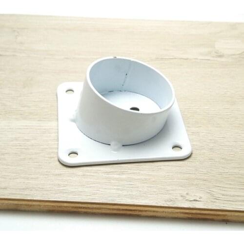 4PCS/Lot Leg Mounting Plates for Furniture Legs, Slanted Metal Sofa Legs Attachment Plates Repair Plate for Sofa Couch Chair