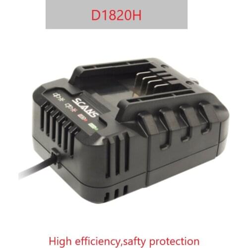SCANS 20V Power Tools Lithium Battery Pack Charger Adapter Apply To SC1180, SC3180, SC4180, SC5200