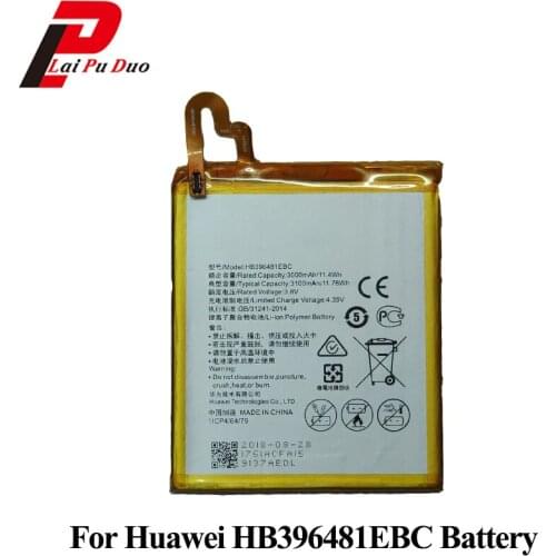 HB396481EBC phone battery For Huawei ASCEND G7 PLUS HONOR 5X G8X G8 RIO L03 -UL00/AL00/TL00 Rechargeable Li-ion Battery
