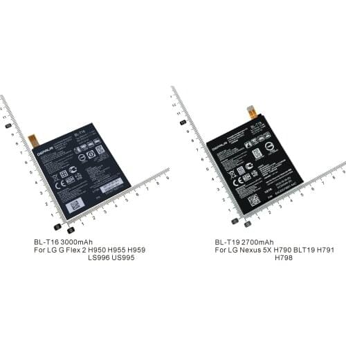 BL-T16 BL-T19 Battery For LG G Flex 2 H950 H955 H959 LS996 US995 Nexus 5X H790 BLT19 H791 H798 Sprint Li-ion Batteries