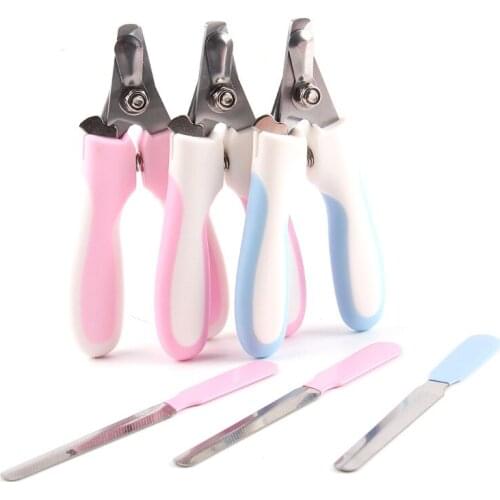 Pet Nail Clipper Trimmer Set Dog Toe Care File Professional Dogs Cats Claw Nail Cutter Scissors Pet Grooming Tool Pet Supplies