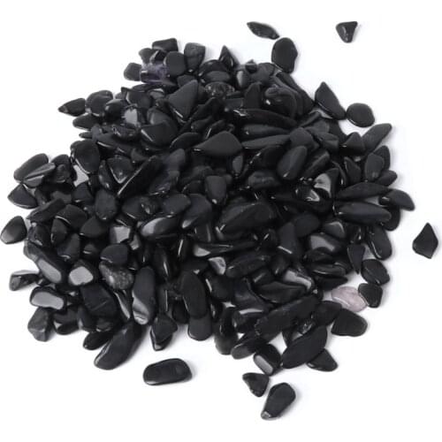 Natural Stone Aquarium Fish Tank Decoration Crystal Agate Colorful Gravel Dropship