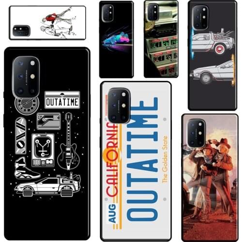 Back To The Future For Realme 8 7 6 Pro Q3 C21 C15 C3 GT Neo Phone Case For OnePlus 9 Pro 8 Pro 7T 8T 9R Nord