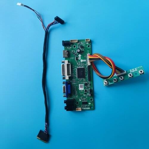 Work for LTN101NT02-A01/A02/A03/B01 Controller kit DVI LVDS monitor board LCD LED 1024X600 10.1" Panel VGA HDMI-compatible