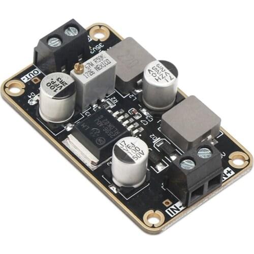 1 Pcs 12V To 5V Buck Converter Immersion Gold Voltage & 1 Pcs Audio Amplifier Board,Digital Power Amplifier Board