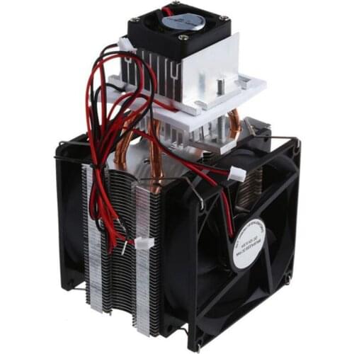 Semiconductor Refrigeration Peltier Cooler Sheet Set DIY Electronic Cooler Air Conditioning 12V Fridge Cooling System