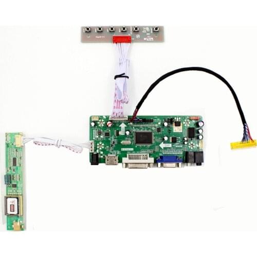 Easy repair NT68676 VGA DVI Audio HDMI-compatible LCD Controller Board kit compatible for 1280x800 QD15TL01 Rev.01 15 inch panel