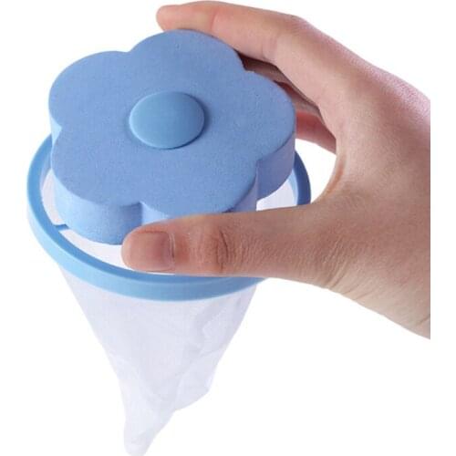 Laundry Mesh Hair Catchers Floating Ball Pouch Laundry Cleaning Hair Stoppers Washing Machine Lint Filter Bag