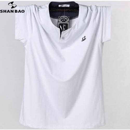 SHAN BAO Men's T-shirts With Print