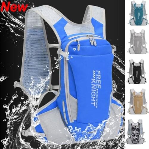 New 12L Cycling Bag Bicycle Backpack Vest Ridding Running Cross-country Portable Backpack Camping Hiking Bike Bag MBT Pack X372A