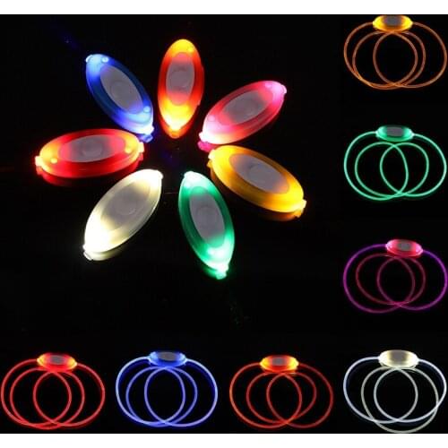 Light Pet Outdoor Walking Accessory-LED Safe Adjustable Illuminated Dog Collar Can be Cut