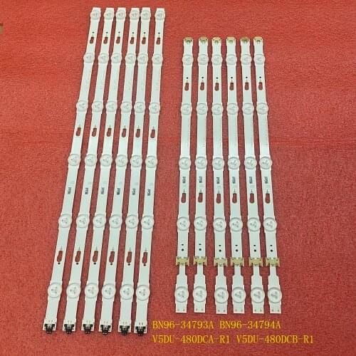 LED backlight strip(12)for Samsung UE48JU6500 UE48KU6400 UE48KU6500 UE48JU6400 UE48JU6000 UE48MU6000 CY-GJ048HGLV4H WJ048HGLV5H