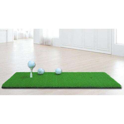 Golf Driving Practice Grass Mat Backyard Training Hitting Mat Indoor Outdoor